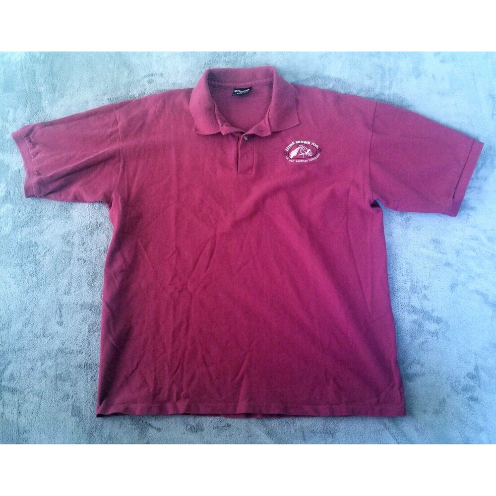 Little Brown Jug Polo Shirt Mens Size XL Harness Racing Embroidered Delaware